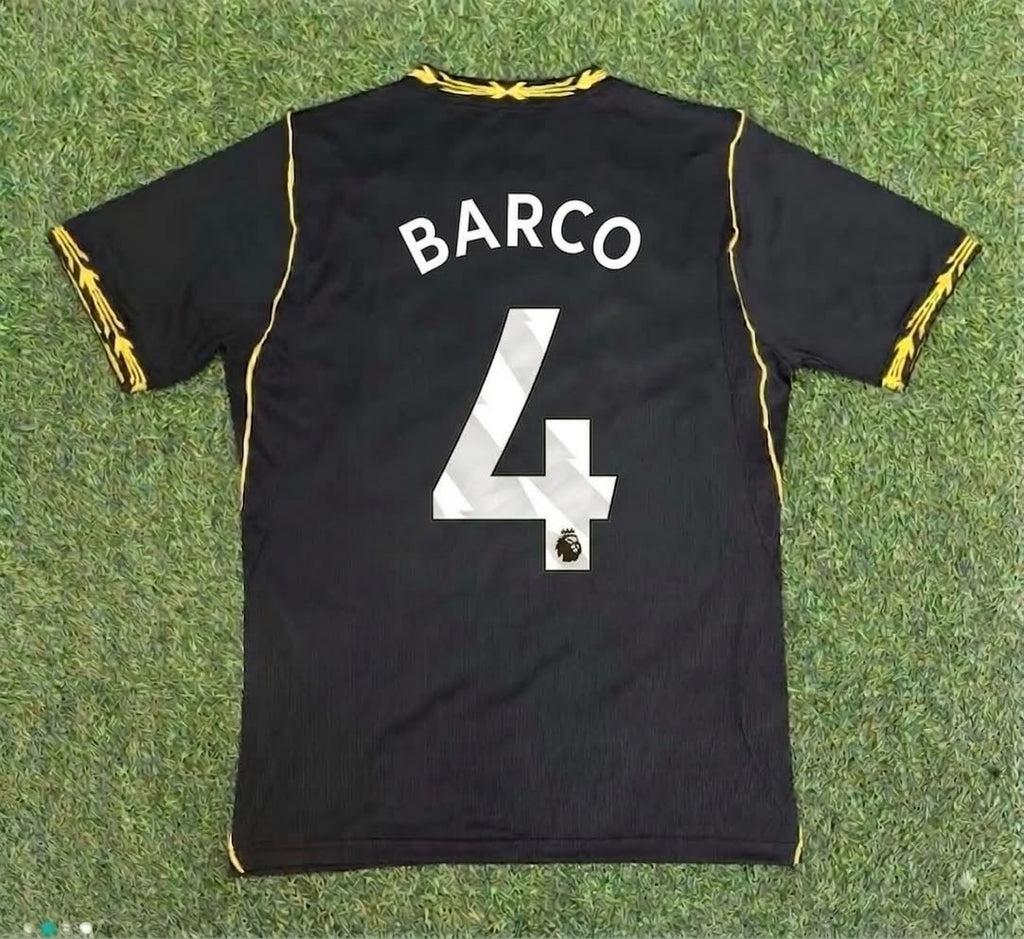 Valentin Barco Chelsea Away 2027 New Season Football Jersey – Back View