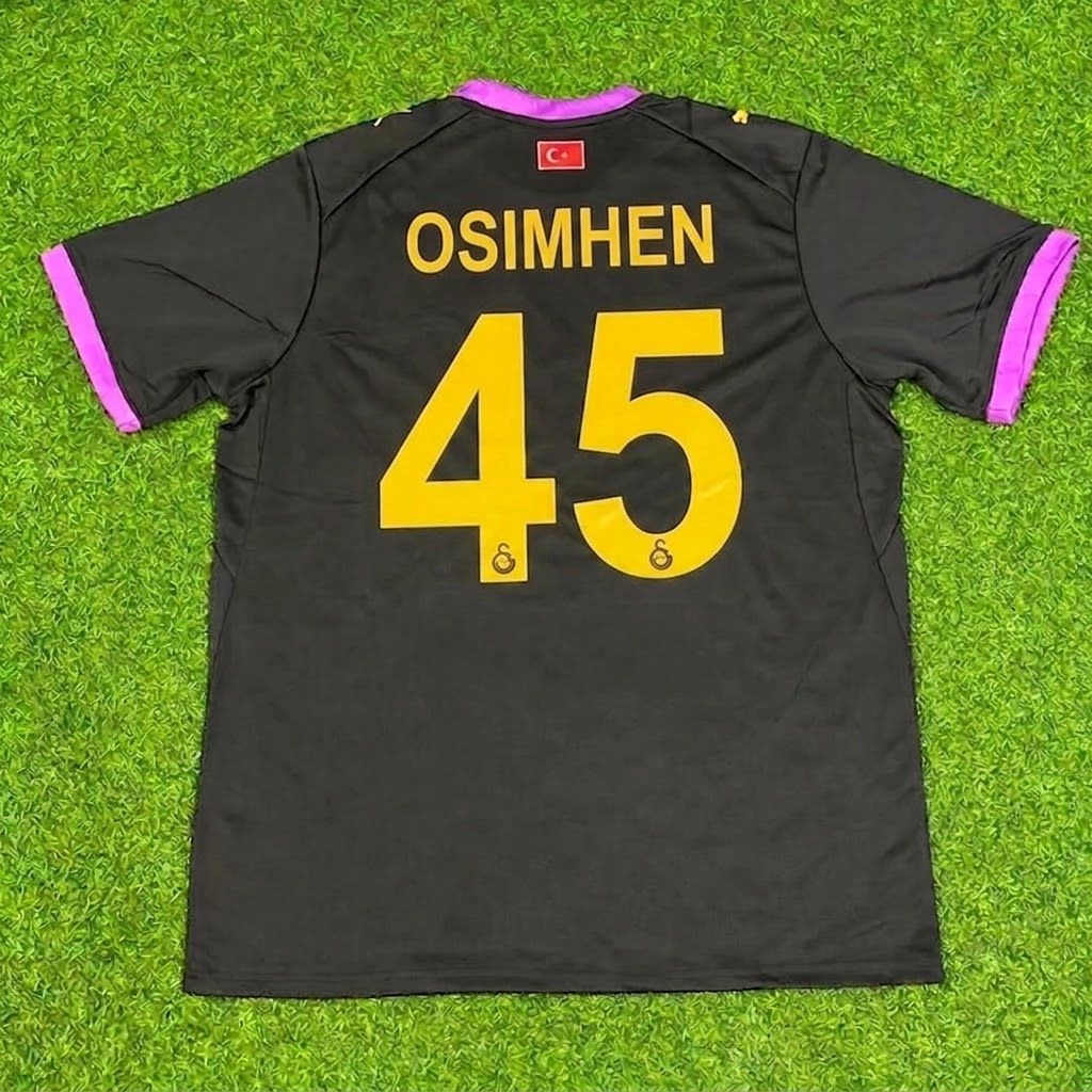 Victor Osimhen Galatasaray 2026-2027 New Season Football Jersey – Back View