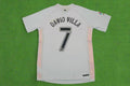 David Villa Valencia 2006 2007 Retro Jersey – Back View