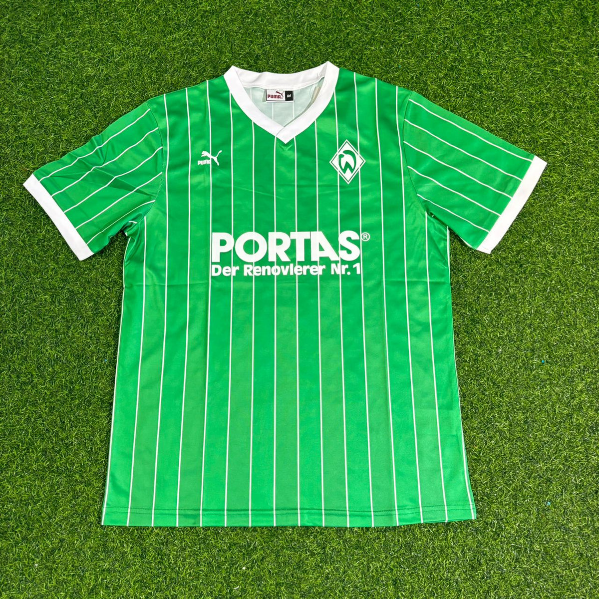 Mesut Ozil Werder Bremen Commemorative Heim Retro Fußballtrikot Jersey – Front View