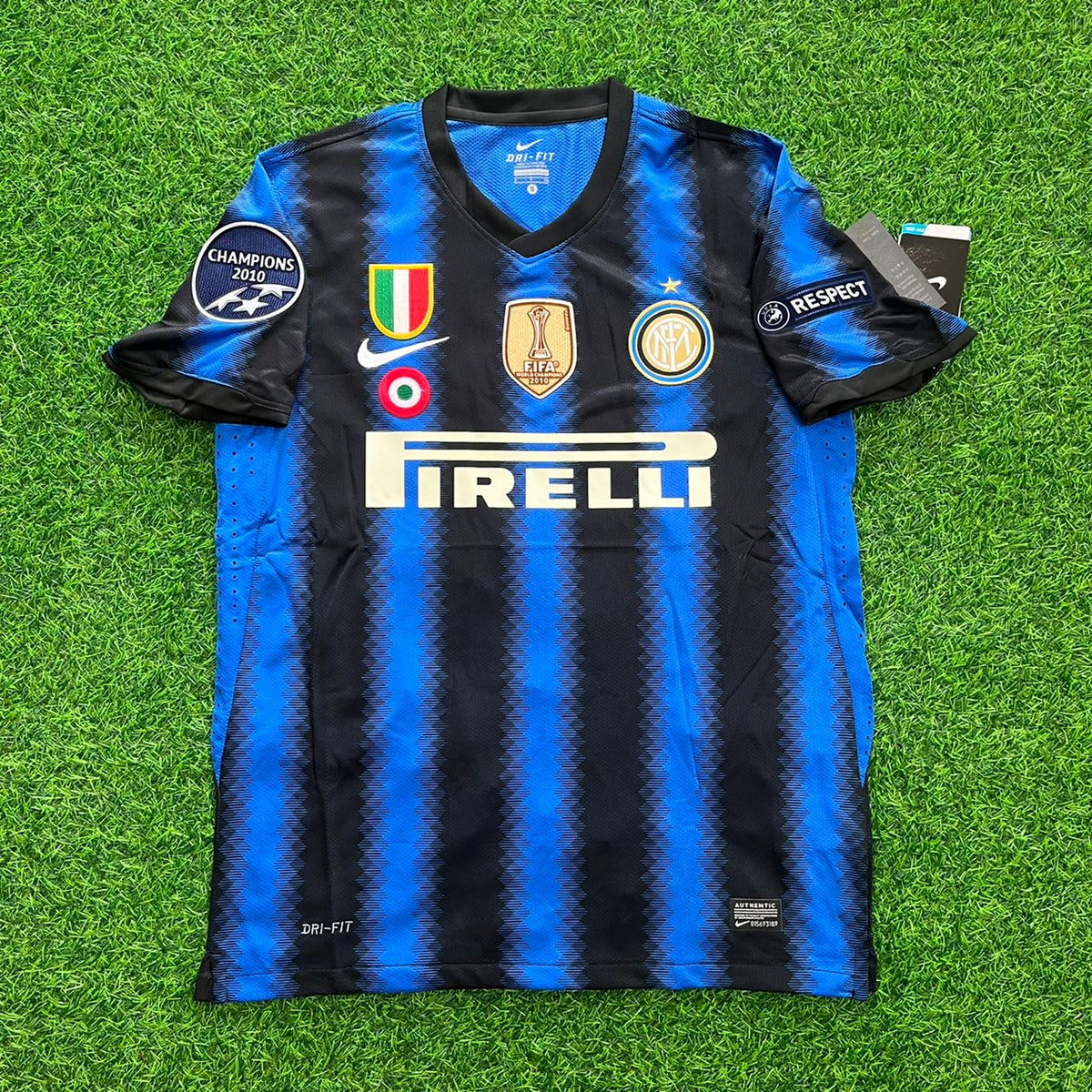 2010 Thiago Motta - Inter 2011 Football Jersey Soccer – Front View