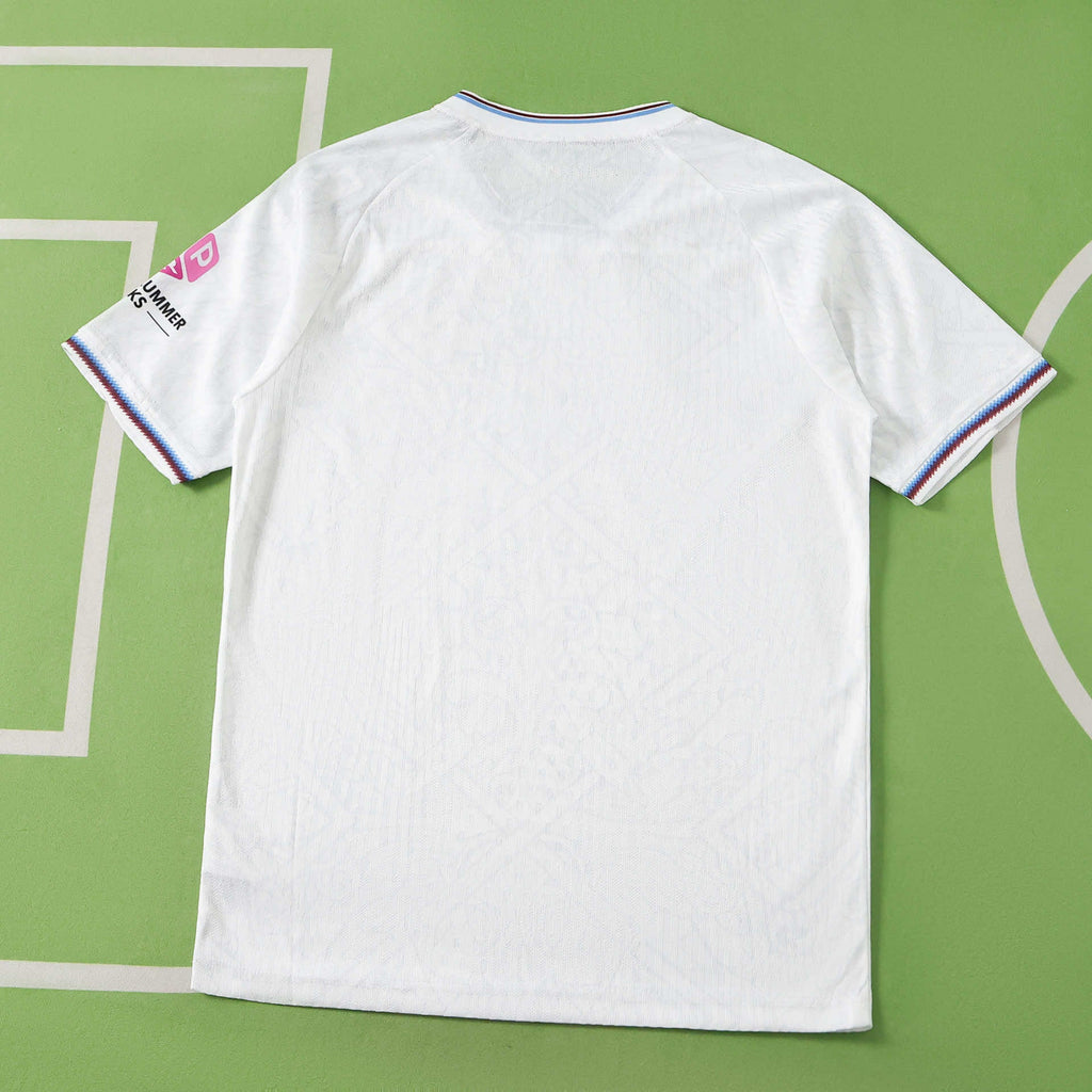 West Ham United 2026-2027 Season Away White Football Jersey Trikot Maillot V2
