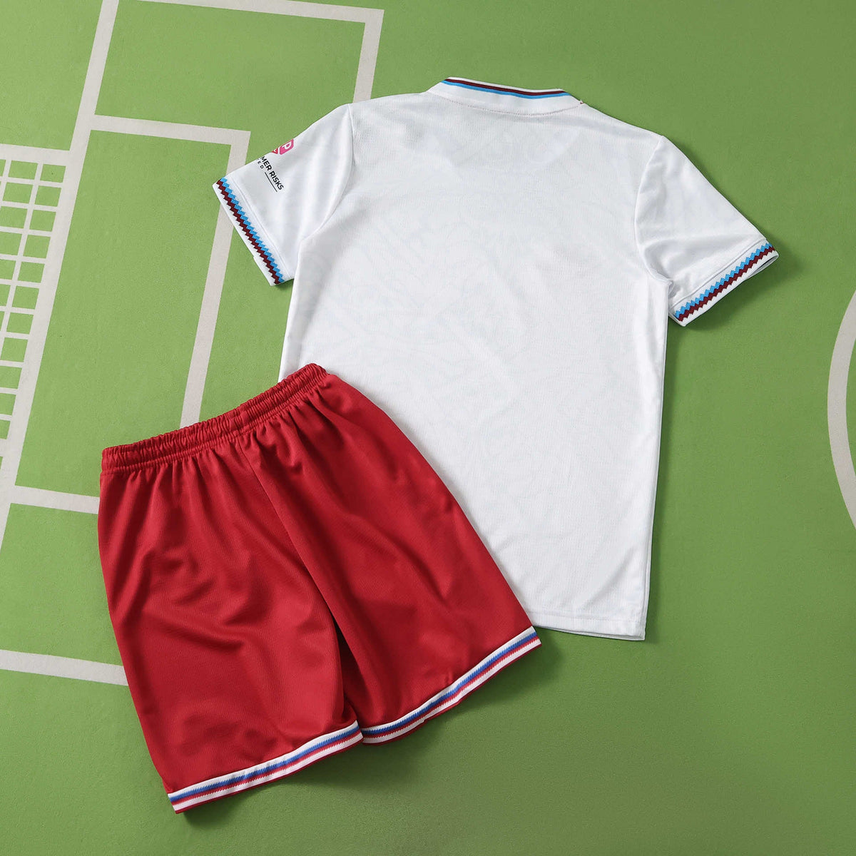 West Ham United 2026-2027 Season Away White Kids Football Jersey Trikot Maillot V2