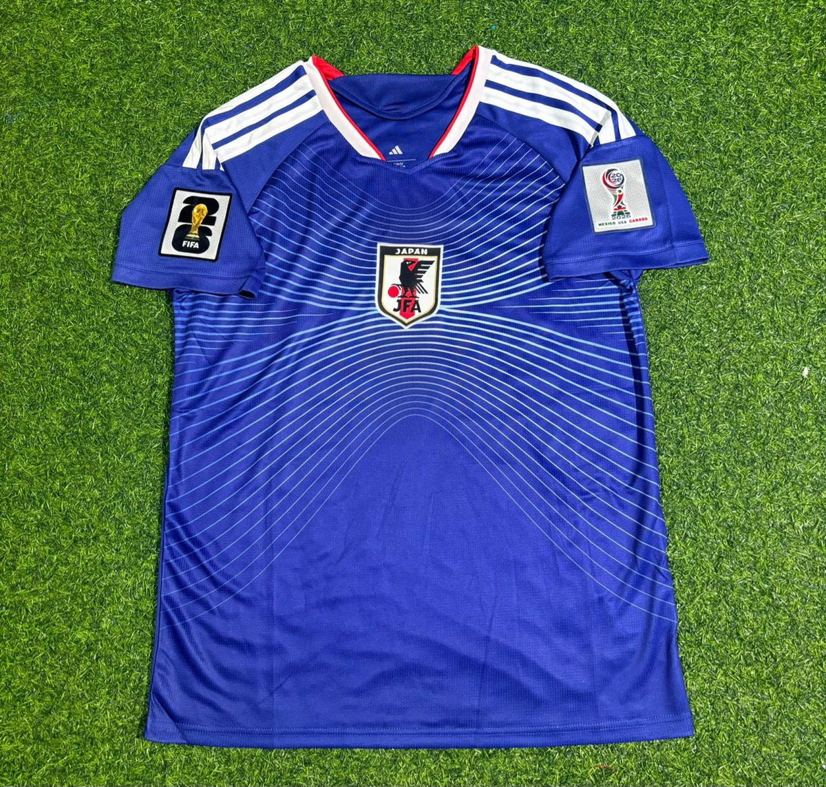 Japan 2026 World Cup Football Jersey – Yuito Suzuki – Front View