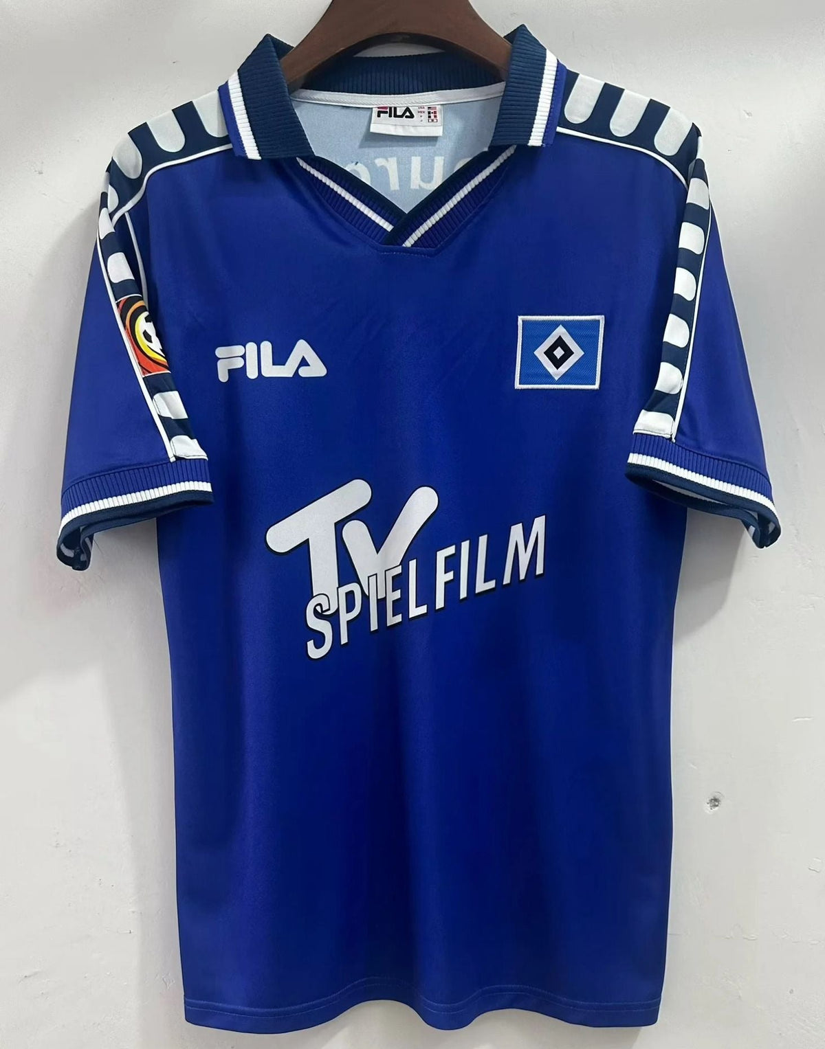2000/01 Hamburger SV Retro Heimtrikot Rot Fußball HSV Retro – Detailed View