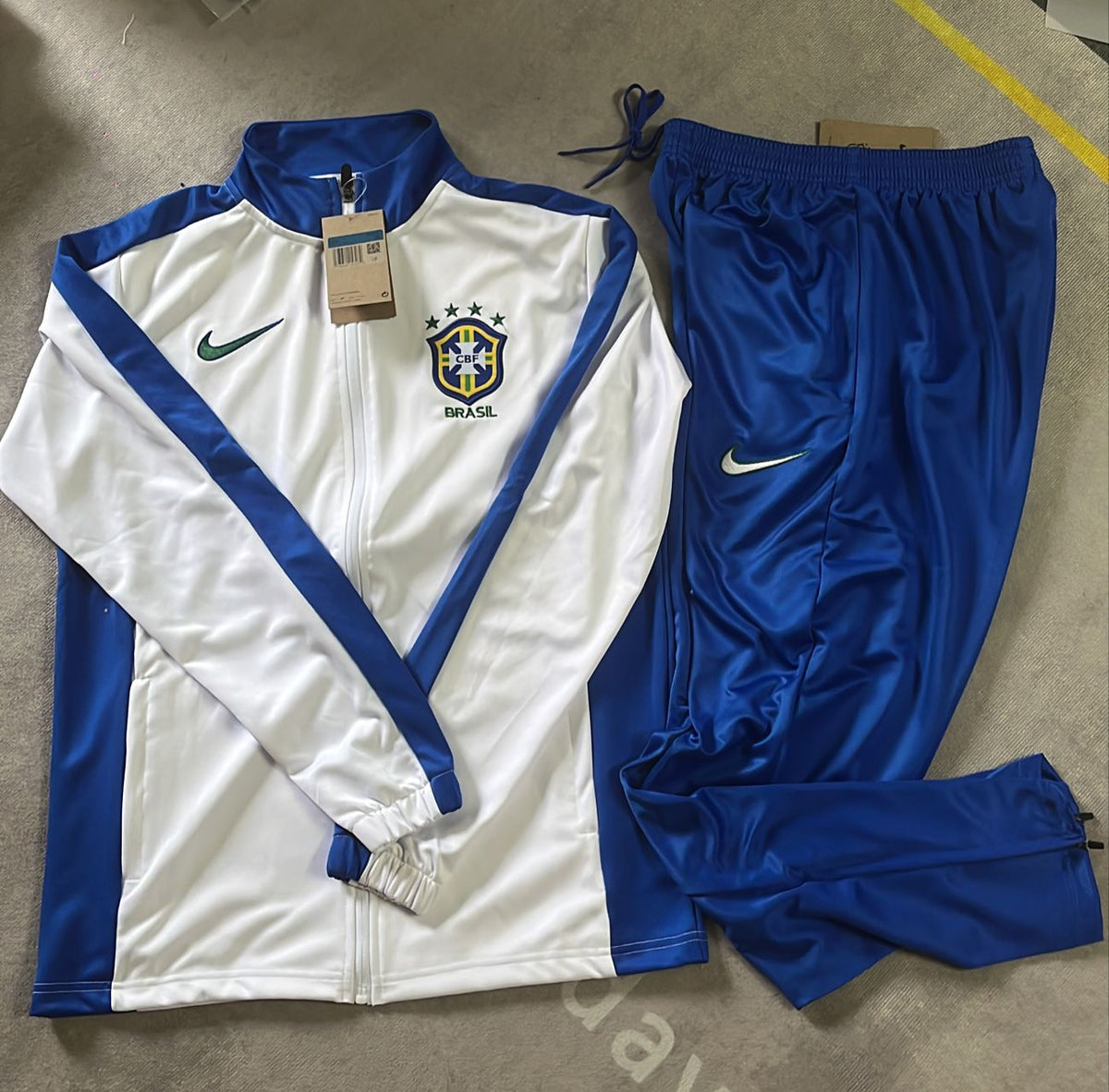 Brazil Retro Football Tracksuit