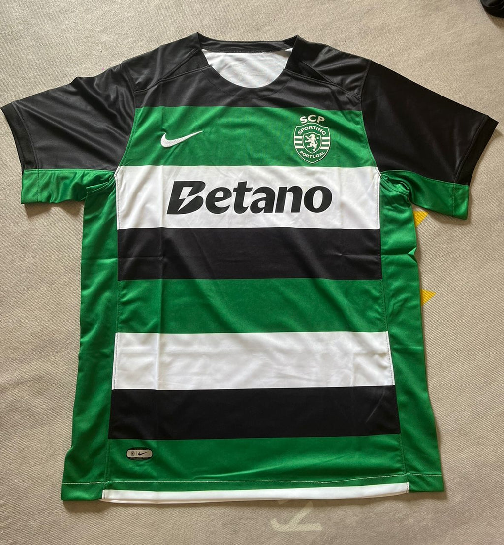 Viktor Gyökeres Sporting Lisbon Home Green Football Jersey – 6