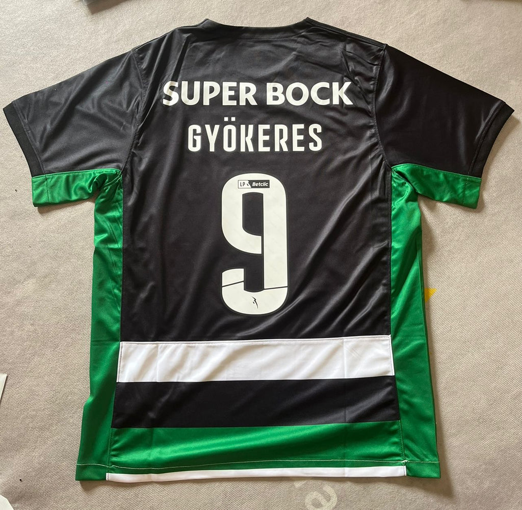 Viktor Gyökeres Sporting Lisbon Home Green Football Jersey – 5