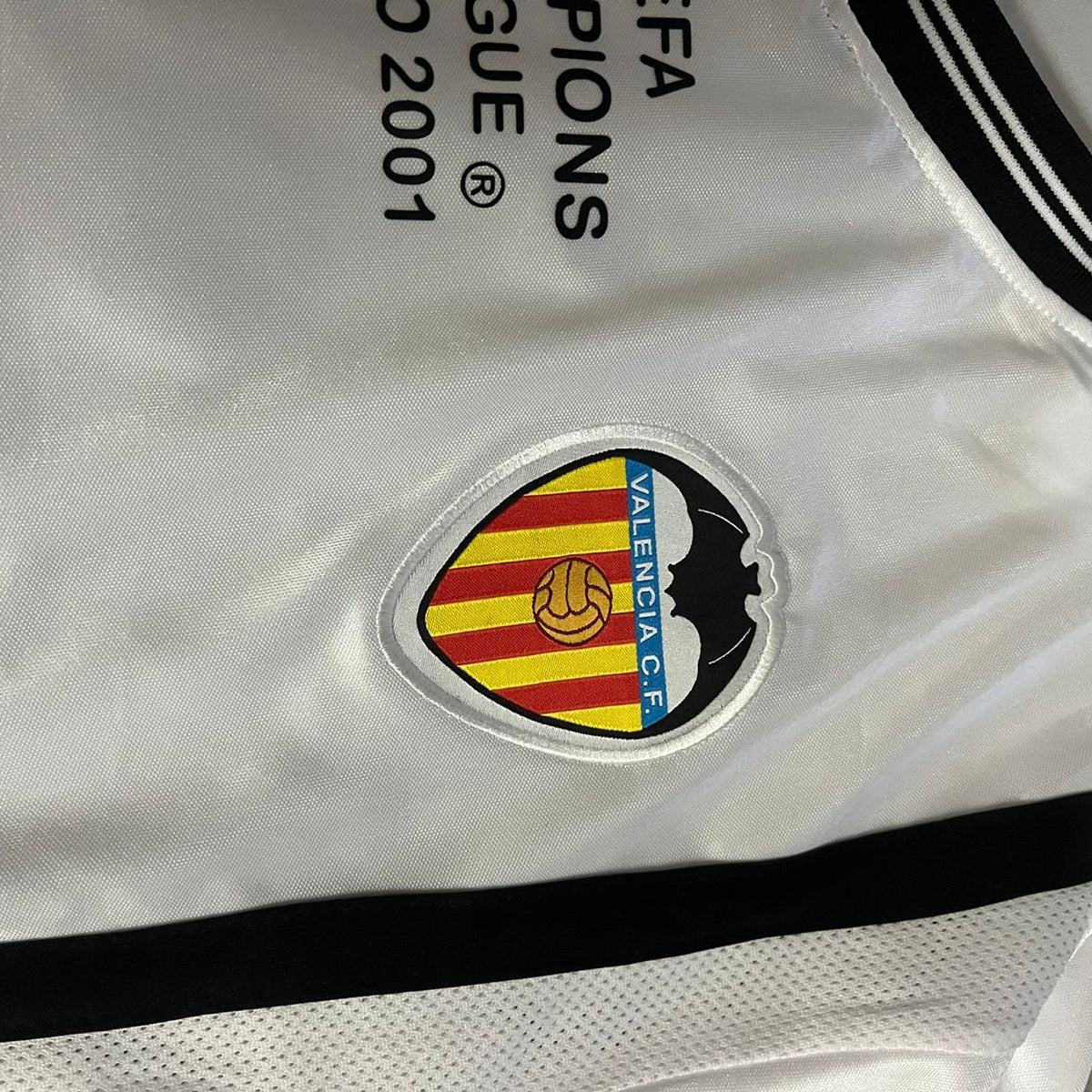 Gaizka Mendieta Valencia 2001 Milano Champions Final Retro Jersey – 7