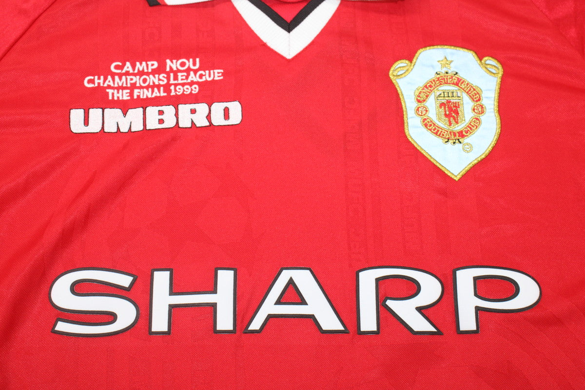 Ole Gunnar Solskjær Manchester United 1999 2000 Retro Retro Jersey – 4