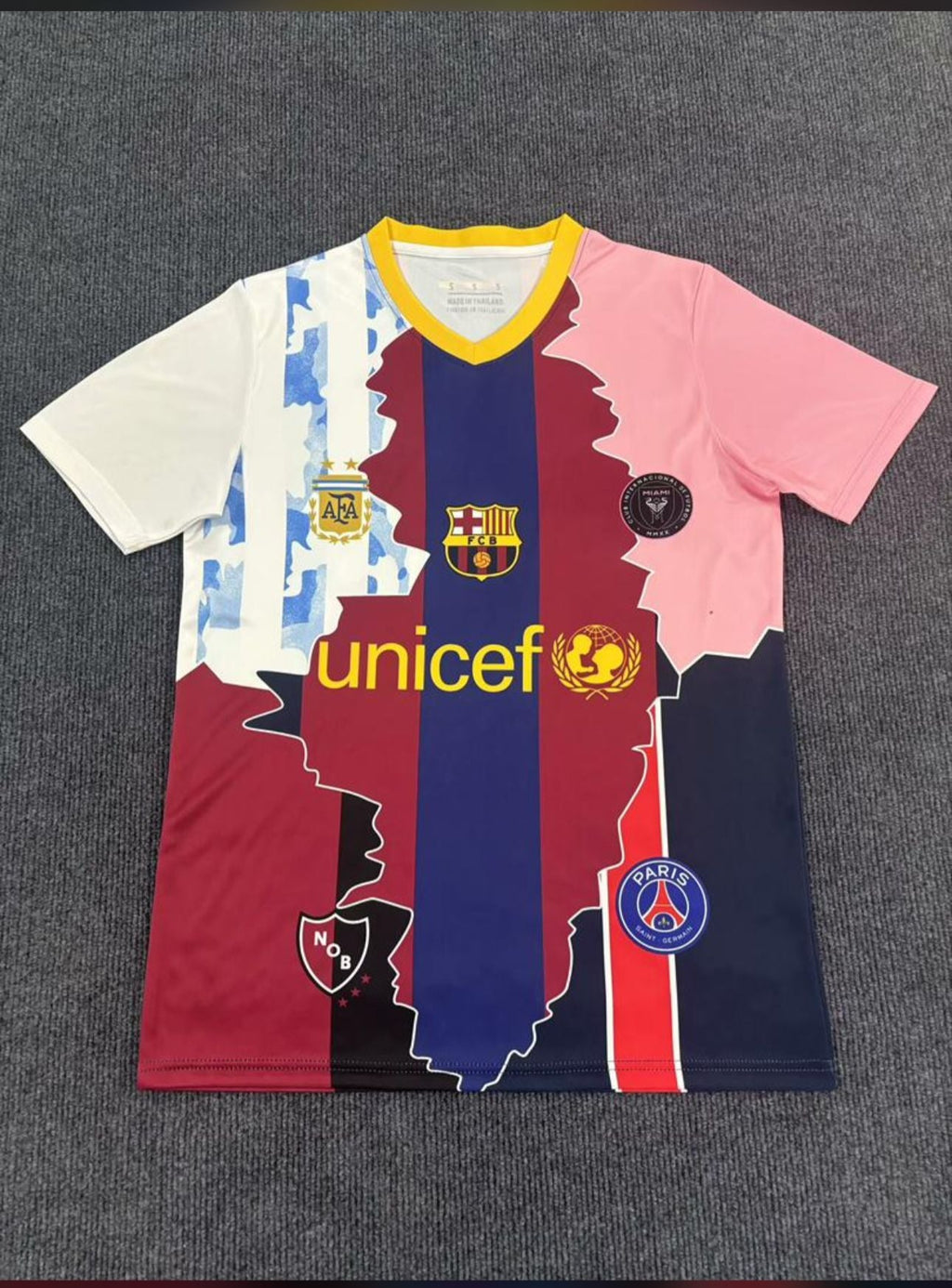 Lionel Messi GOAT Combo All Teams Special Jersey – 4