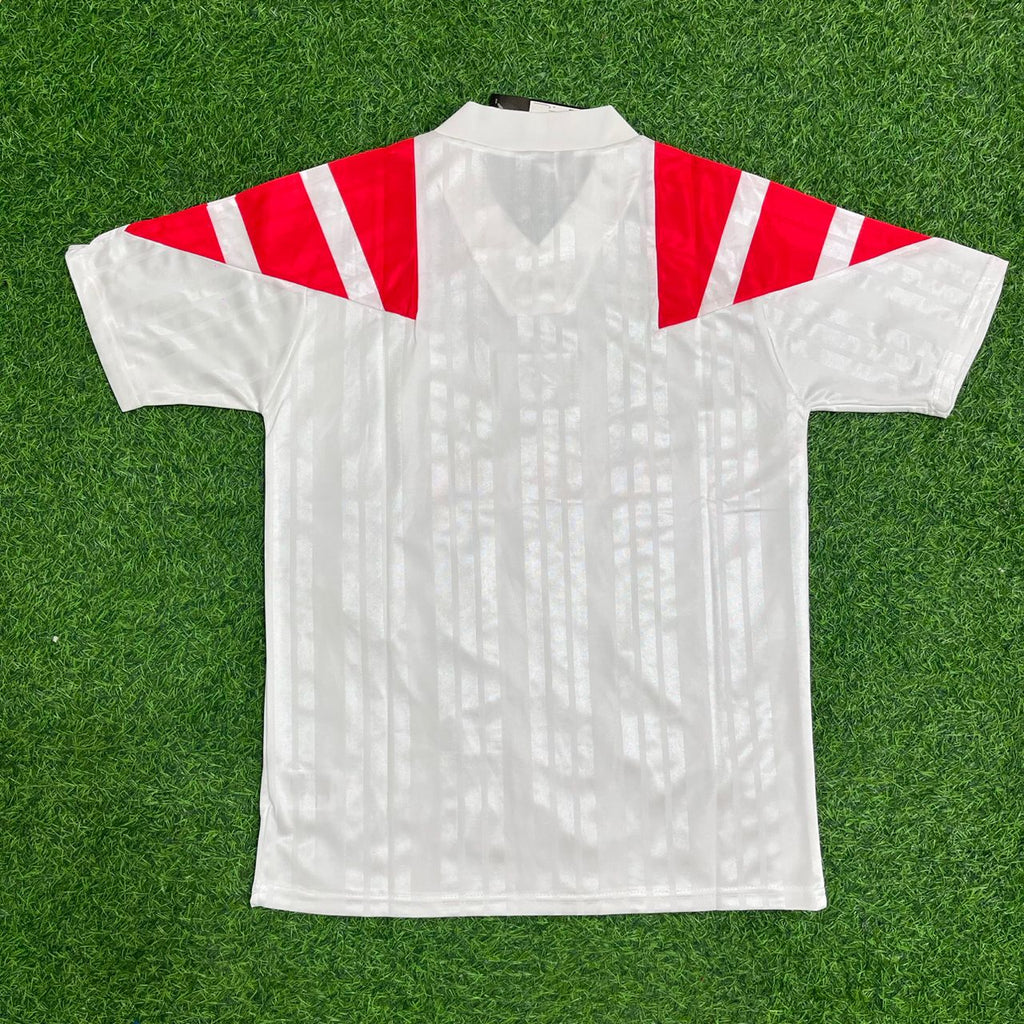 1992/93 HSV Rotes Heimtrikot Fußball Hamburger SV Retro – Front View