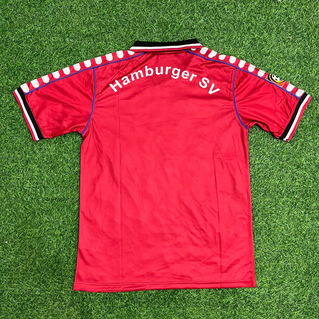 HSV 2000 Rotes Heimtrikot Fußball Hamburger SV Retro jersey – Front View