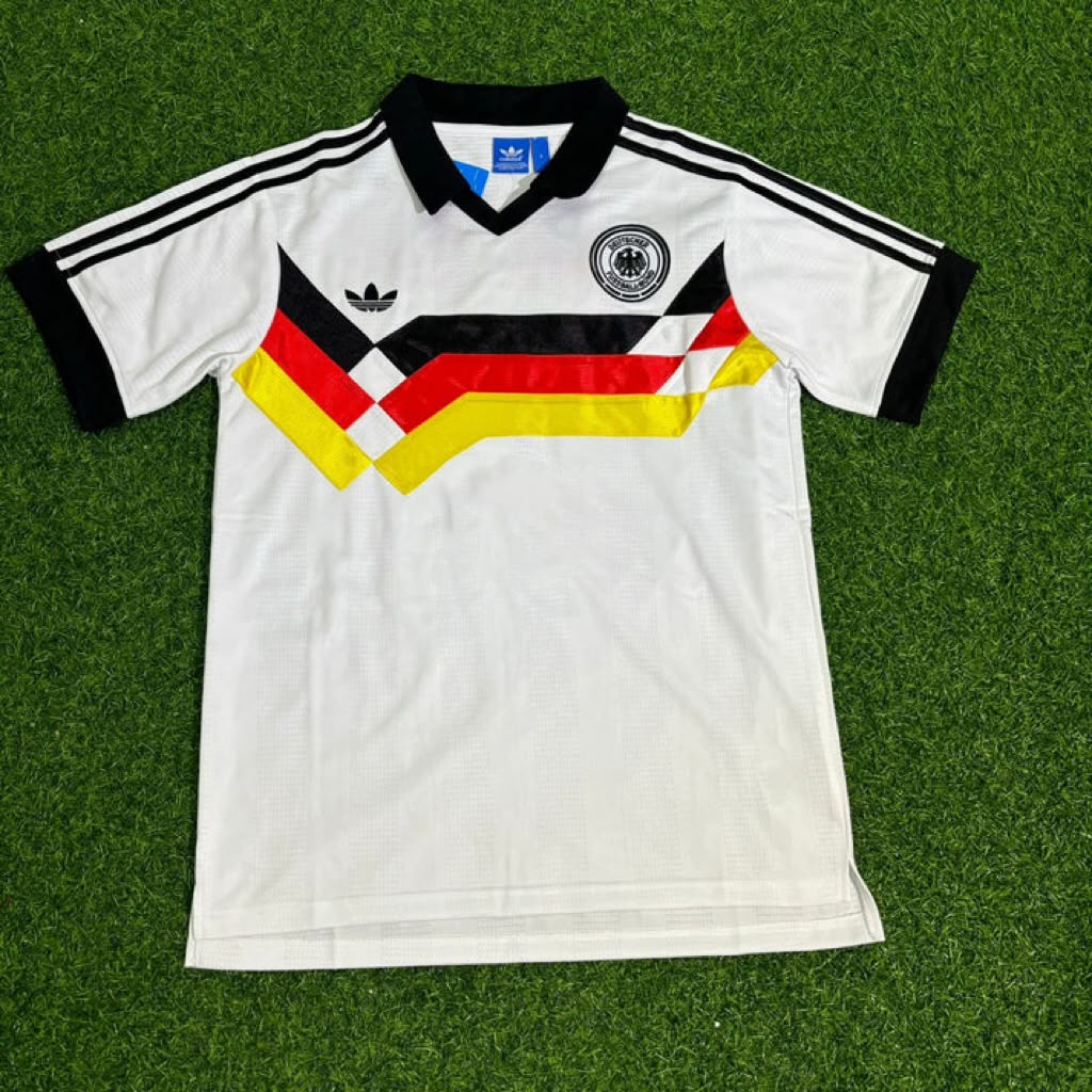 Uwe Seeler Deutschland 1992 Retro Polo – Front View