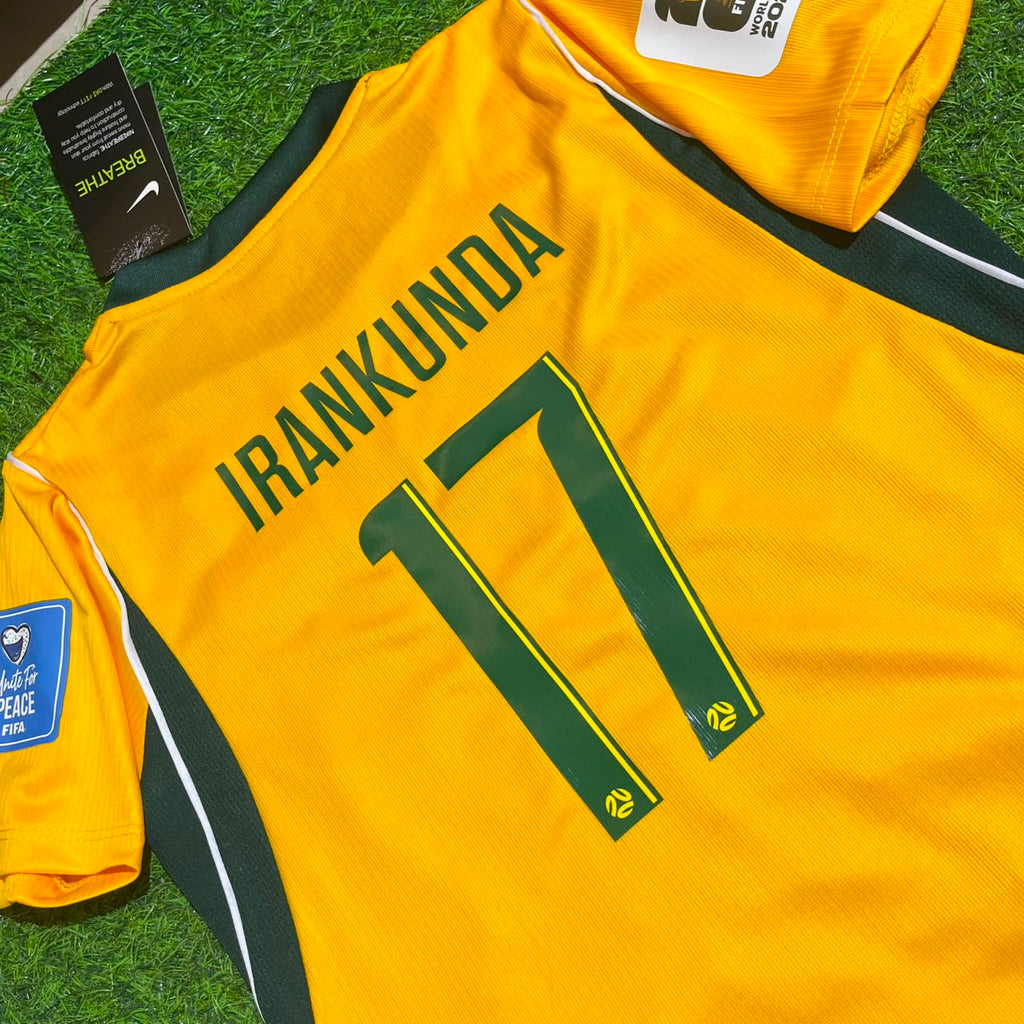2026 Australia World Cup Nestory Irankunda Kids Football Jersey – 5