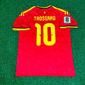 Leandro Trossard Belgique Belgien Belgie 2026 World Cup jersey – Back View