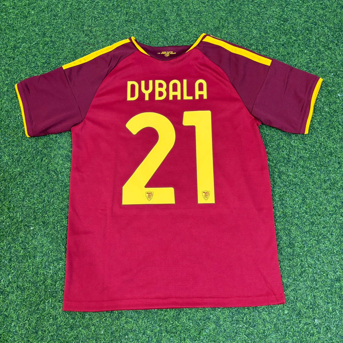 Paulo Dybala #21 Football Jersey – Back View