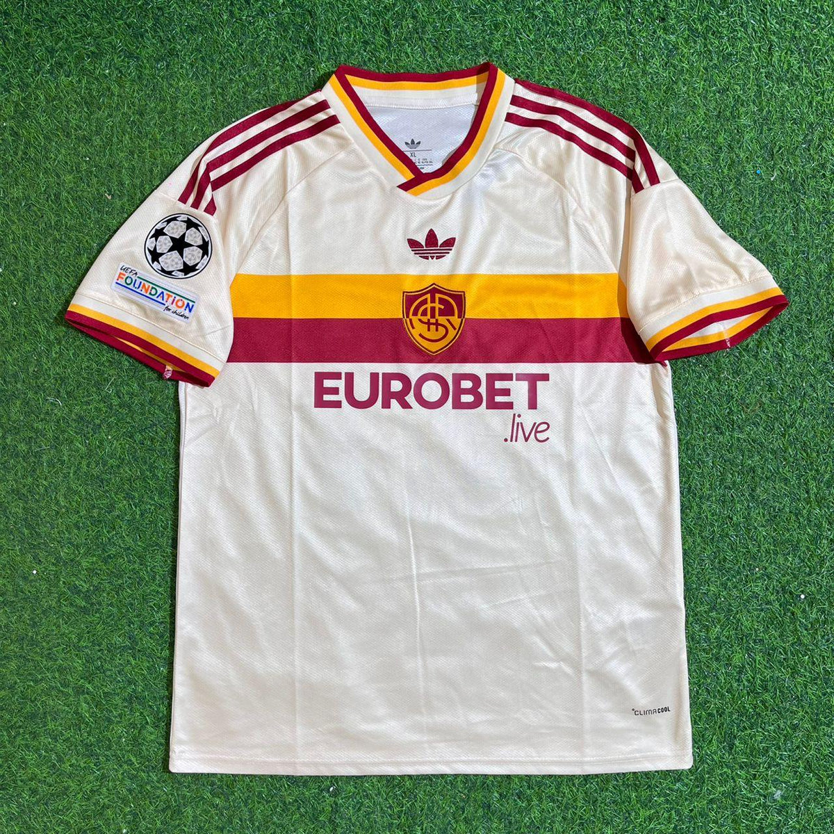 Paulo Dybala #21 Champions League Patch Football Jersey – Front View