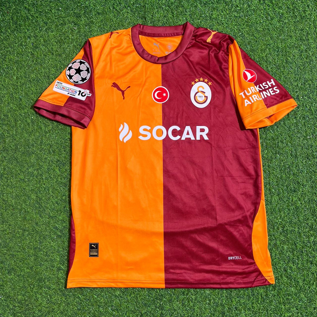 Rafa Leao #27 Galatasaray 2026-2027 Home Champions League Football Jersey – Front View