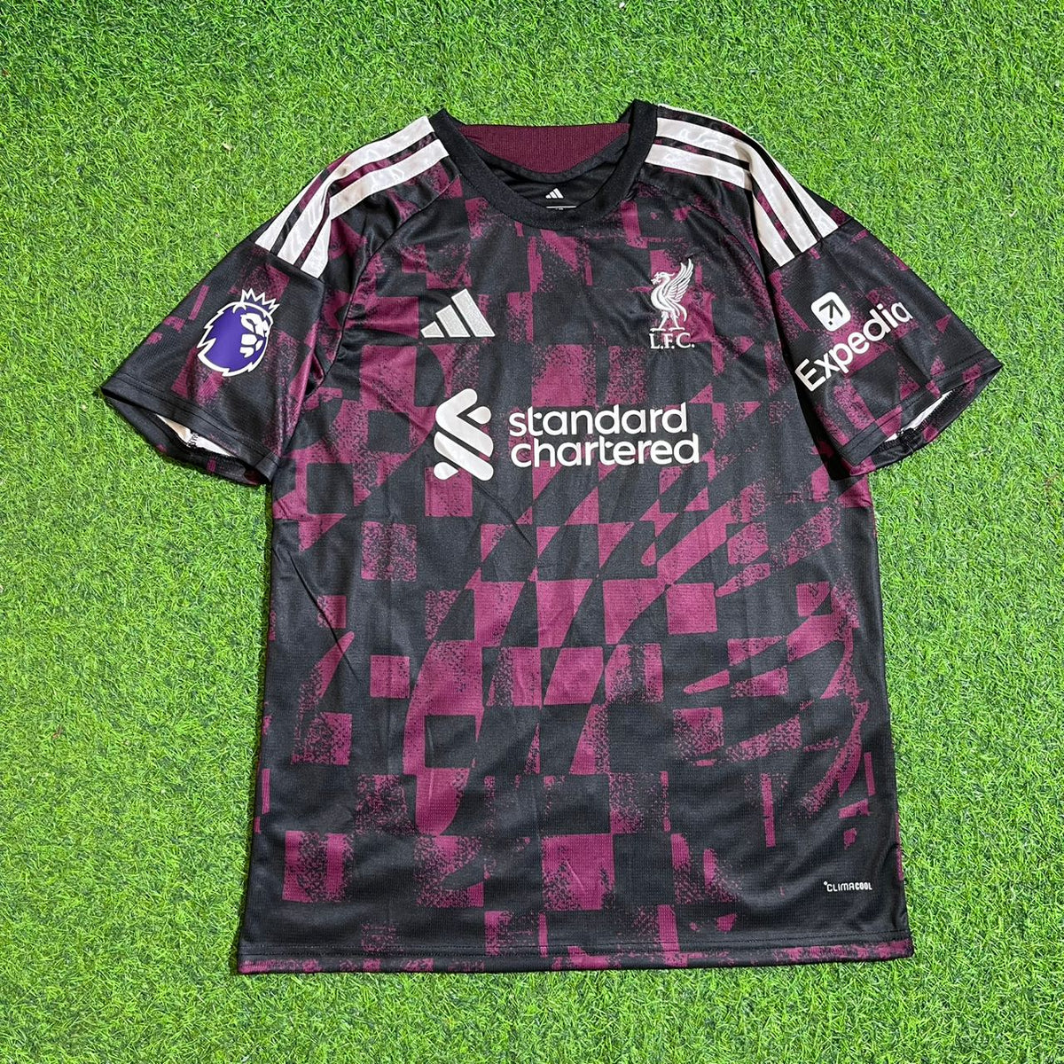 Bradley Barcola #29 Liverpool 2026/2027 New Season Third Football Jersey – Front View