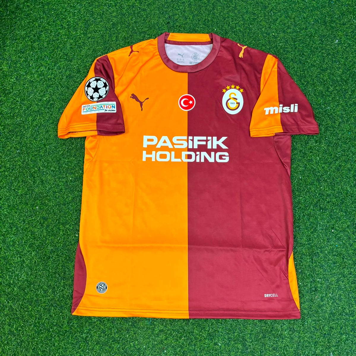 Galatasaray 2026-2027 Champions League Football Jersey – Victor Osimhen – Front View