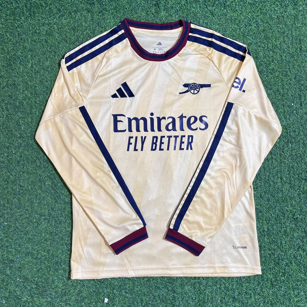 Martin Ødegaard Arsenal 2026/207 New Season Third Long Sleeve Football Jersey – Detailed View