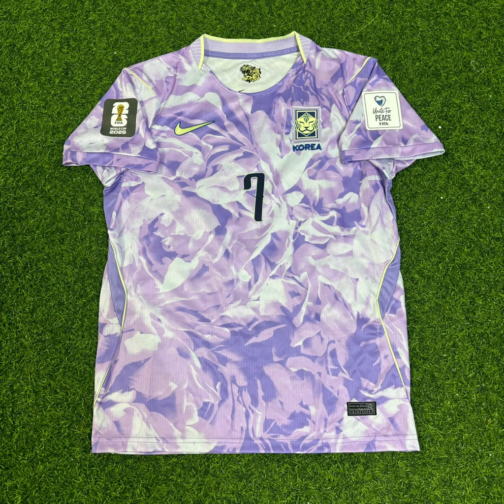 Heung-Min Son South Korea 2026 World Cup Away Kids Football Jersey – 4