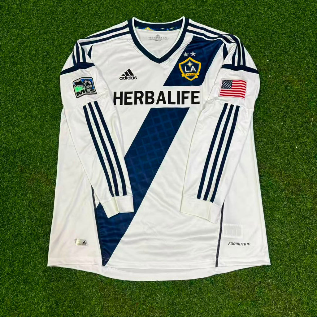 David Beckham 23 - LA Galaxy 2012 MLS Retro Kit Jersey – Front View