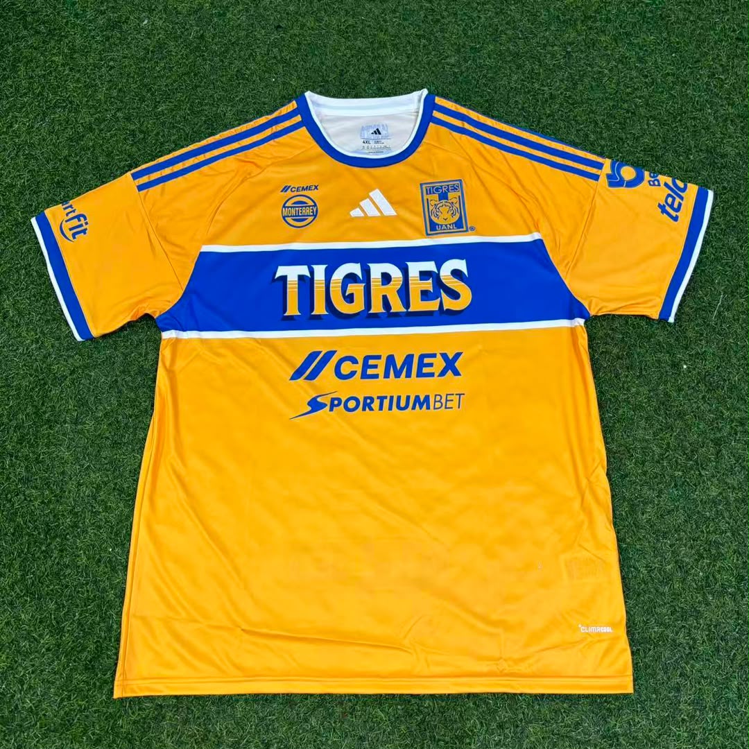 Andre Pierre Gignac Tigres 2026/2027 New Season Season Football Jersey – Front View