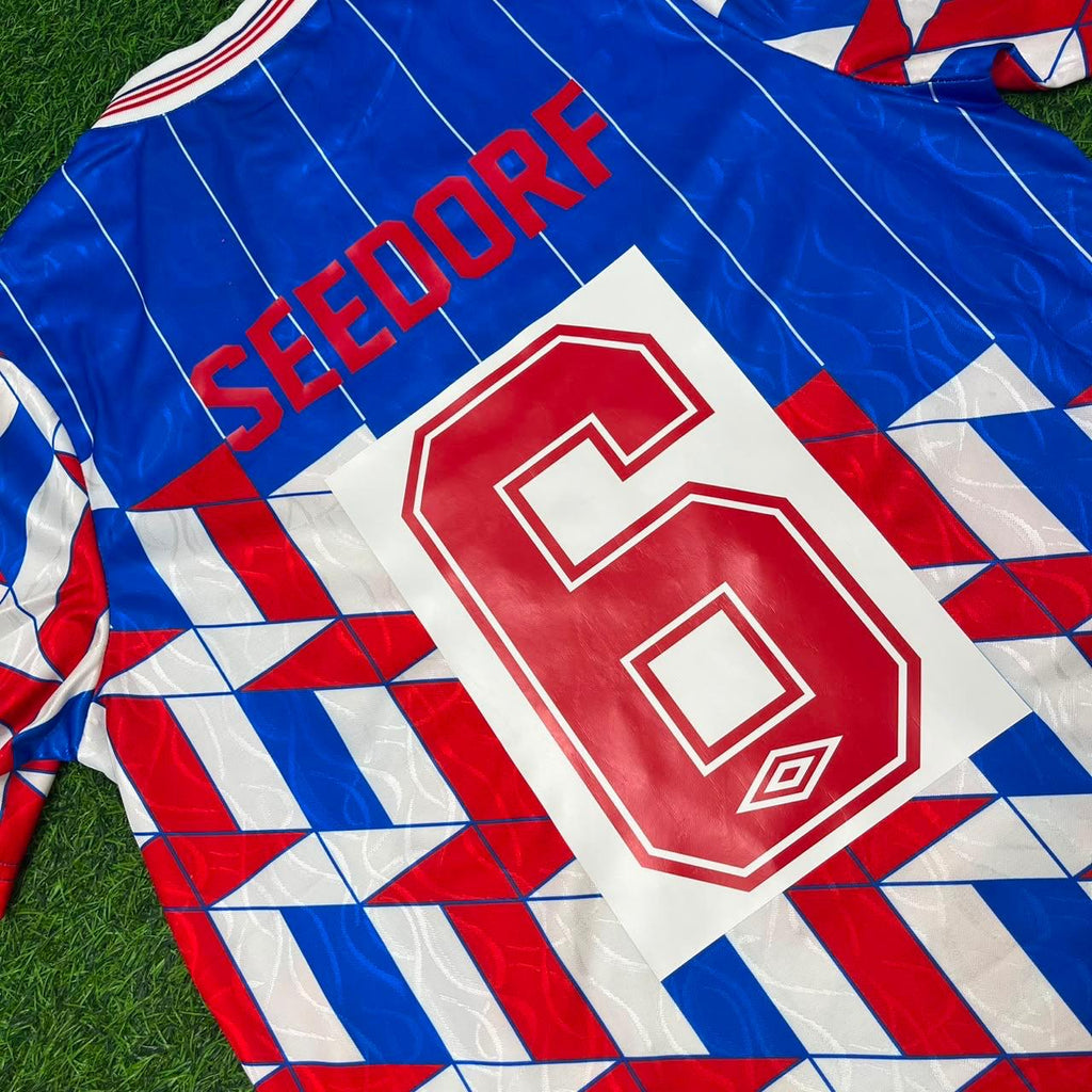 Clarence Seedorf Ajax Retro Legend Football Jersey Collection – Detailed View