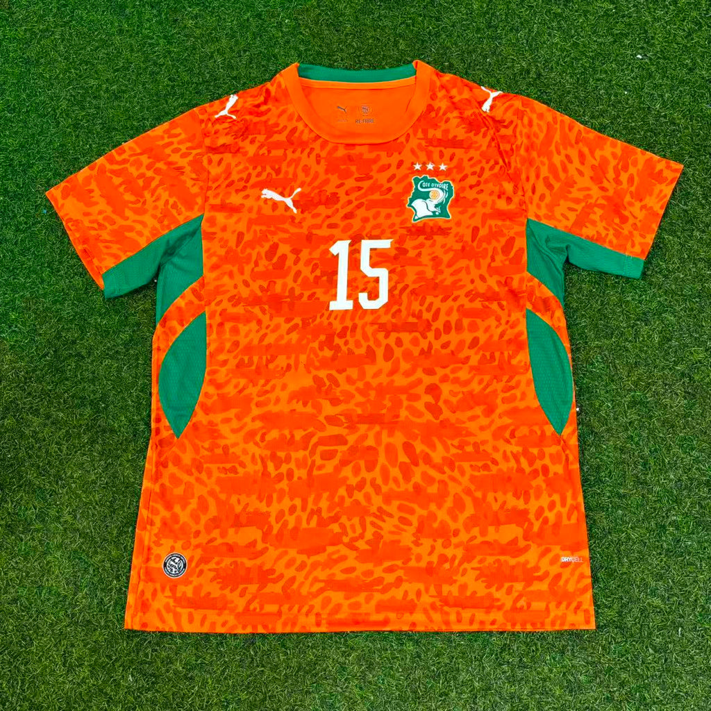 Amad Diallo Ivory Coast World Cup 2026 Football Jersey – Front View
