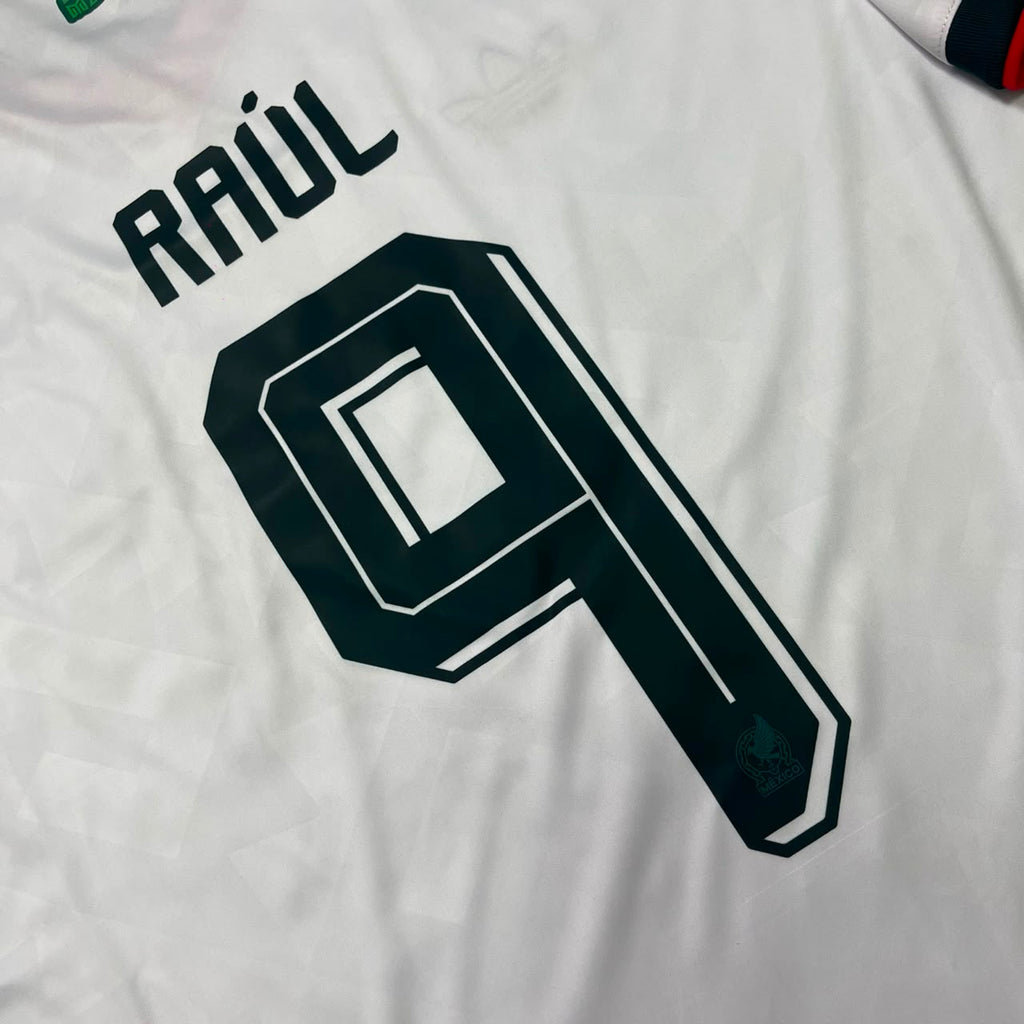 Raúl Jimenez Mexico 2026 World Cup Home White Football Jersey – Detailed View