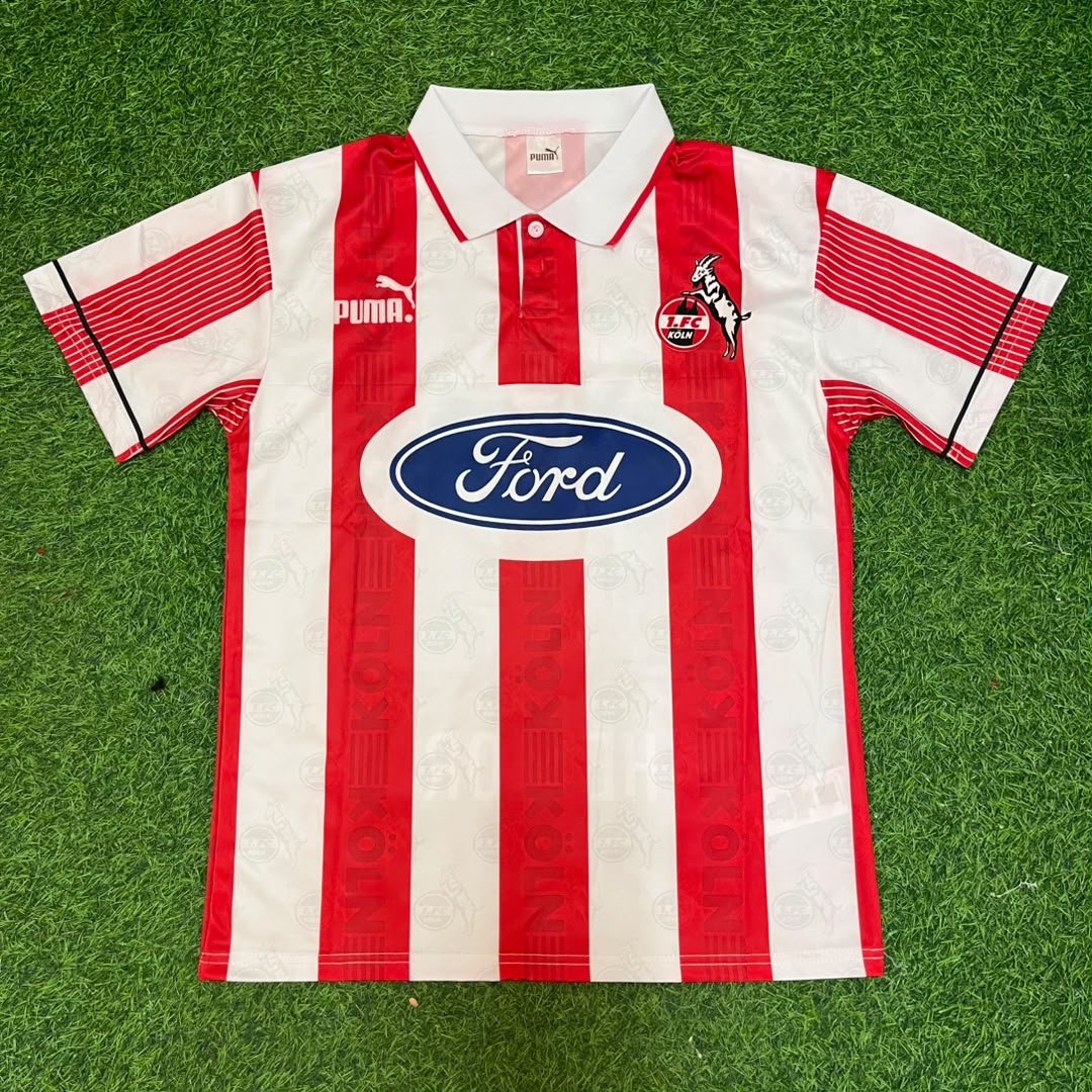 Jonas Hector #14 FC Köln Retro Fußballtrikot – Front View