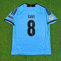 Xavi Hernandez Spain EURO 2012 Final Retro Football Jersey – Back View