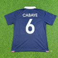Yohan Cabaye #6 France 2014 World Cup Football Jersey – Back View