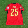 Zizo Egypt 2026 World Cup Home Football Jersey – Back View