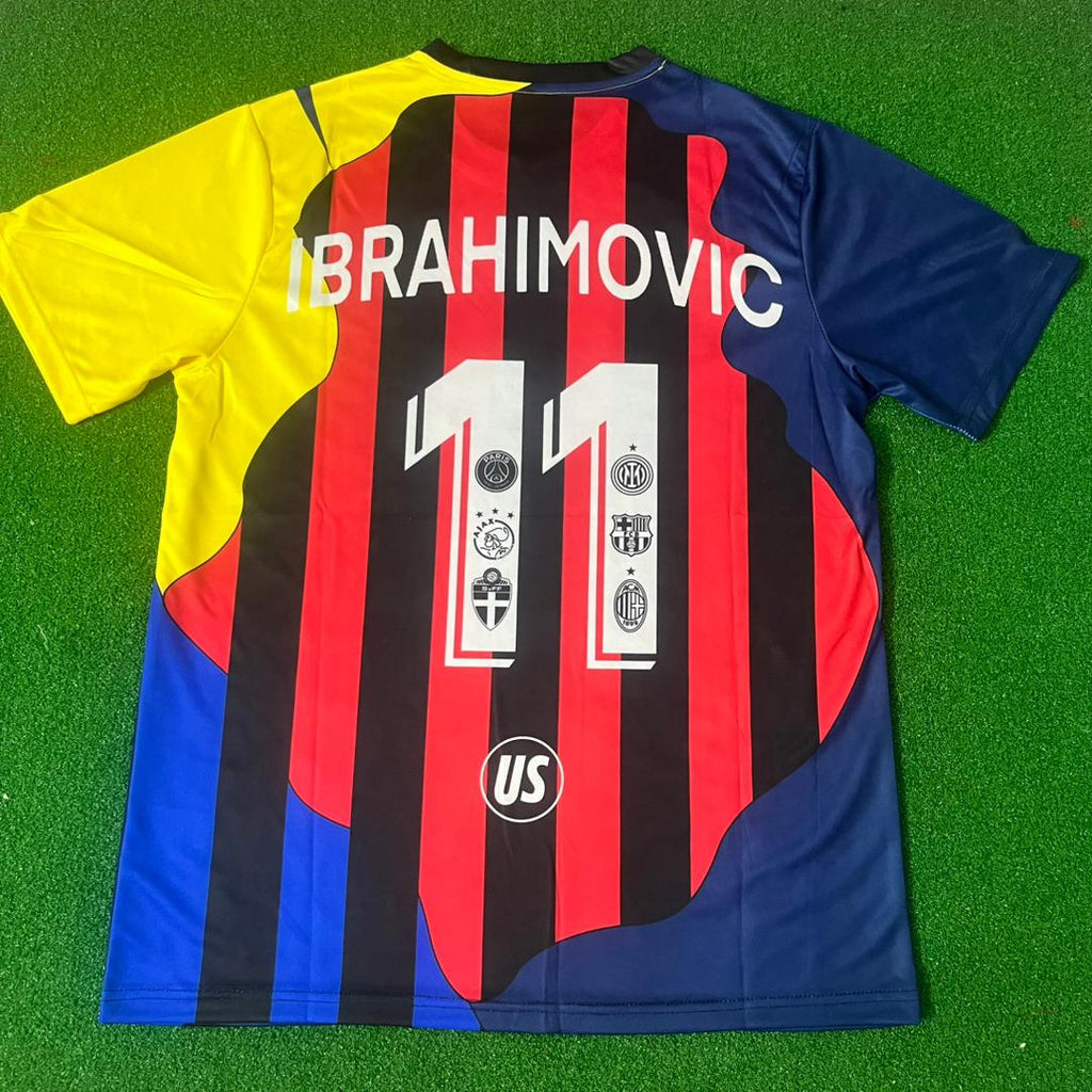 Zlatan Ibrahimovic 11 Combo All Teams Special Football Jersey Collection – Back View