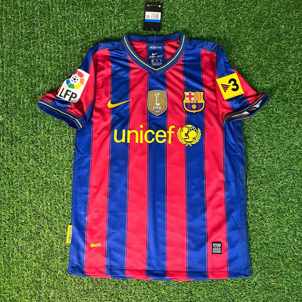 2009/10 Zlatan Ibrahimović Barcelona Kids Home Retro Football Jersey – 4