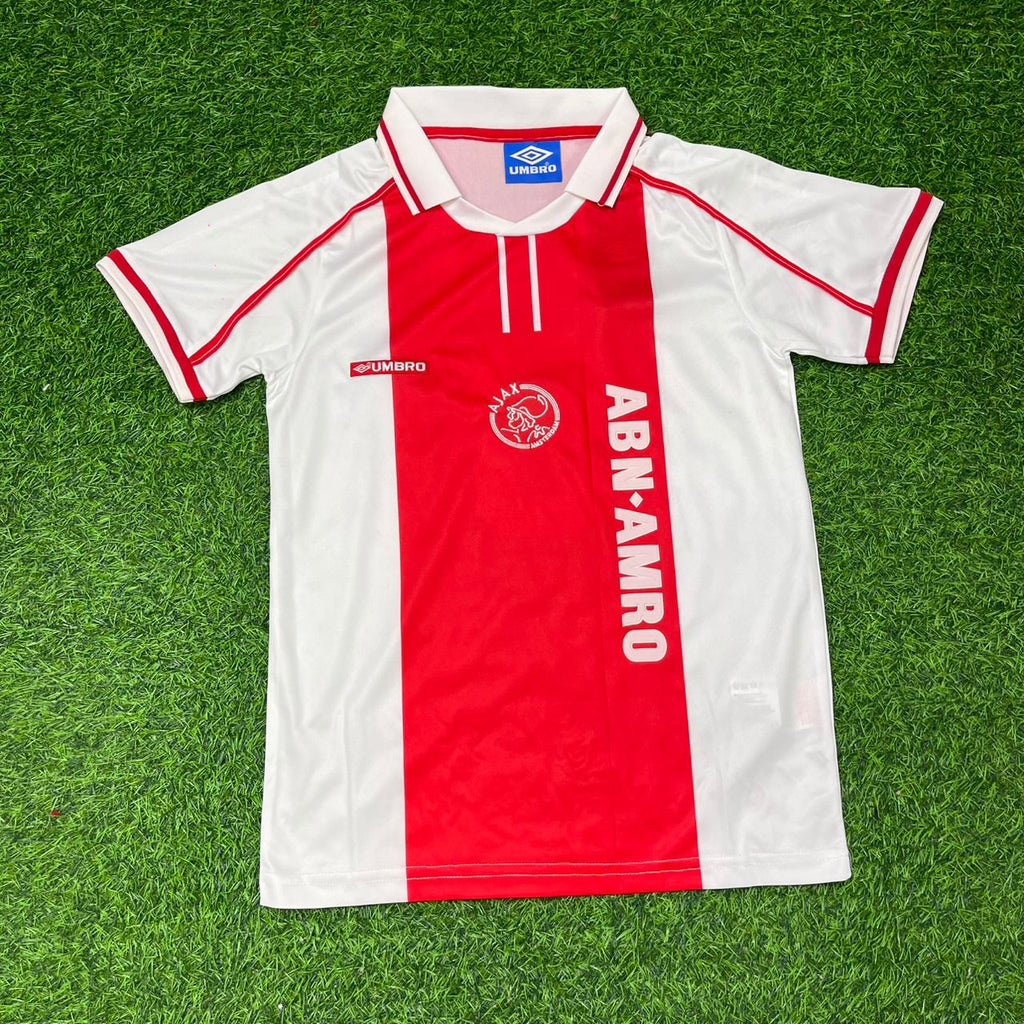 Zlatan Ibrahimović Ajax 2000s White Retro Football Jersey – 4