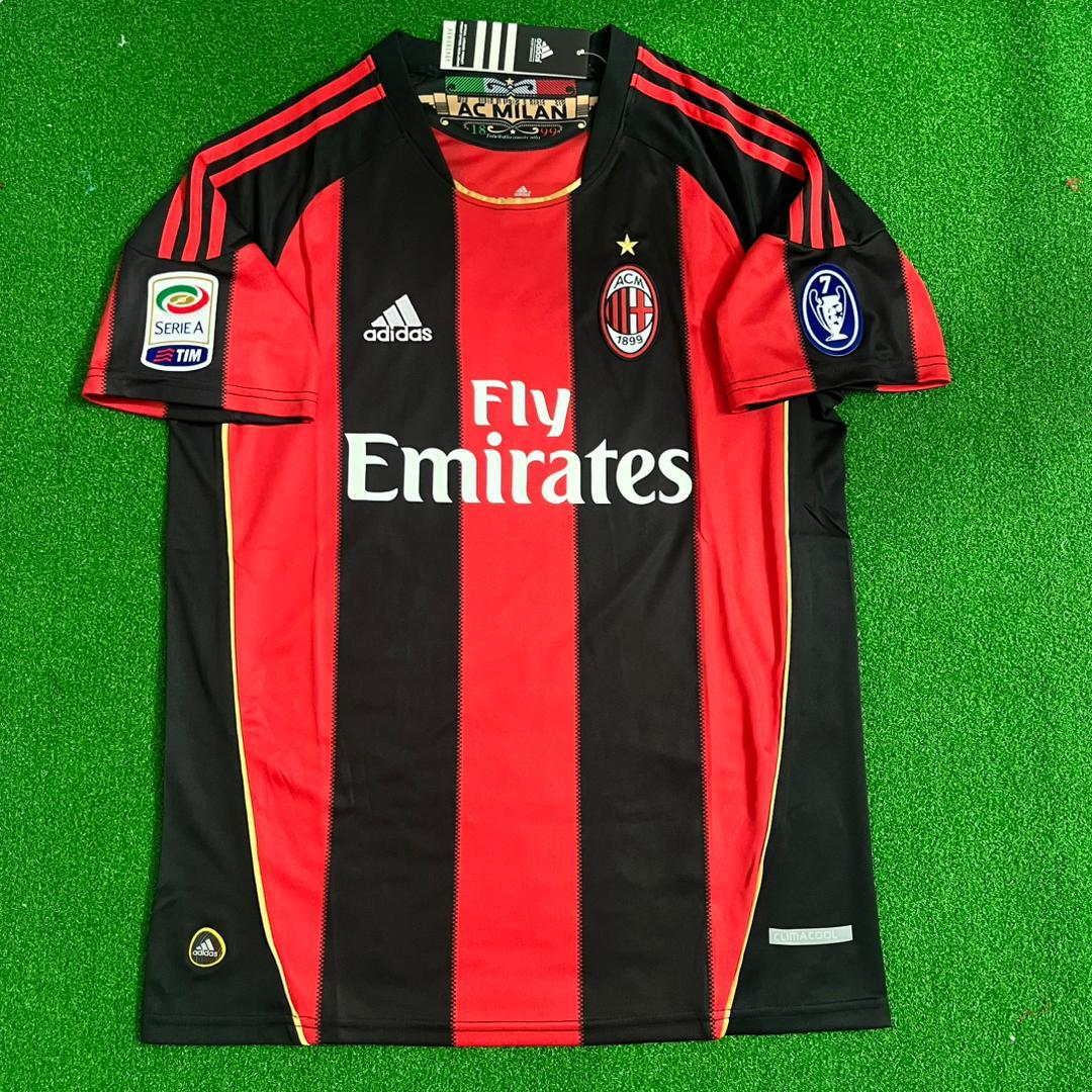 Zlatan Ibrahimovic Milan 2010 2011 Retro Jersey – Front View