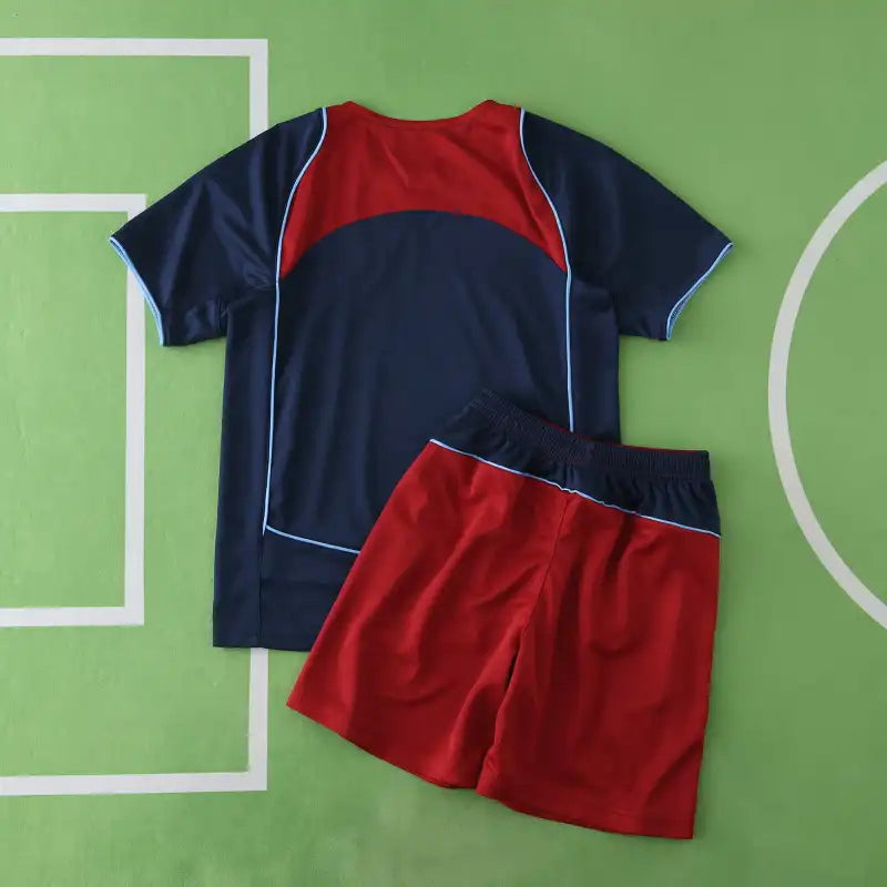 2004/05 Club Atlético de Madrid Away Retro Kids Football Jersey – Front View