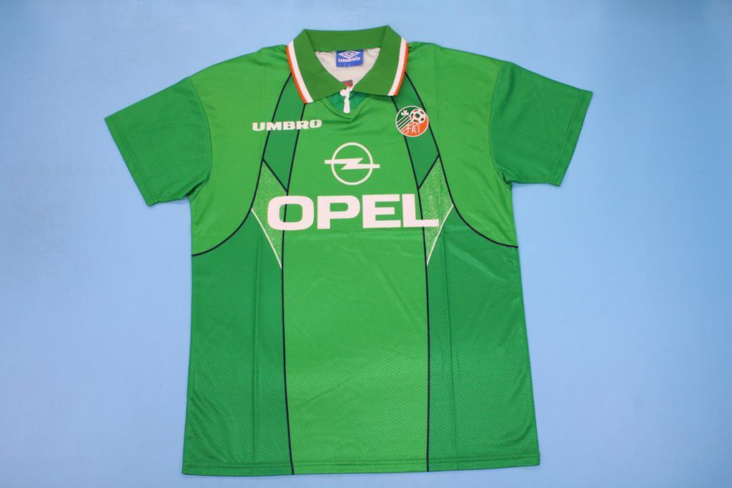 Ireland Retro Football Legend Jersey – Troy Parrott – Front View