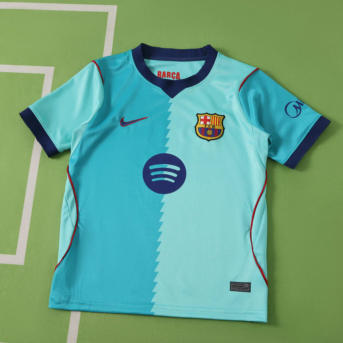 Barcelona 2026-2027 Season Kids Third Football Jersey Trikot Maillot V3