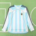 2006 Argentina Season Home Retro Football Jersey – Back View