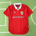 Manchester United F.C 99/00 Season Home Red Retro Jersey – Back View