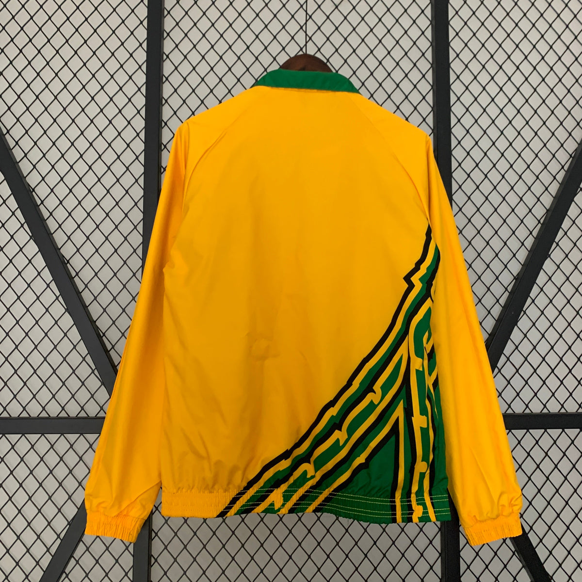 Jamaica Bob Marley Reversible Yellow Green Jacket Both Size Jacket – 4
