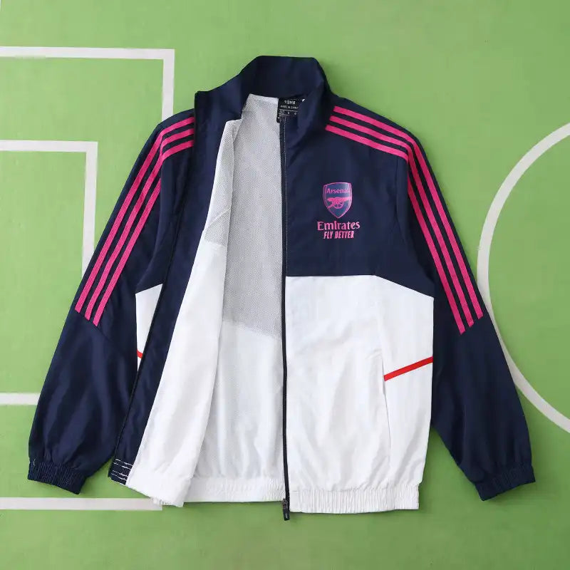 Arsenal 2025-26 Season Windbreaker Windjacke – Back View