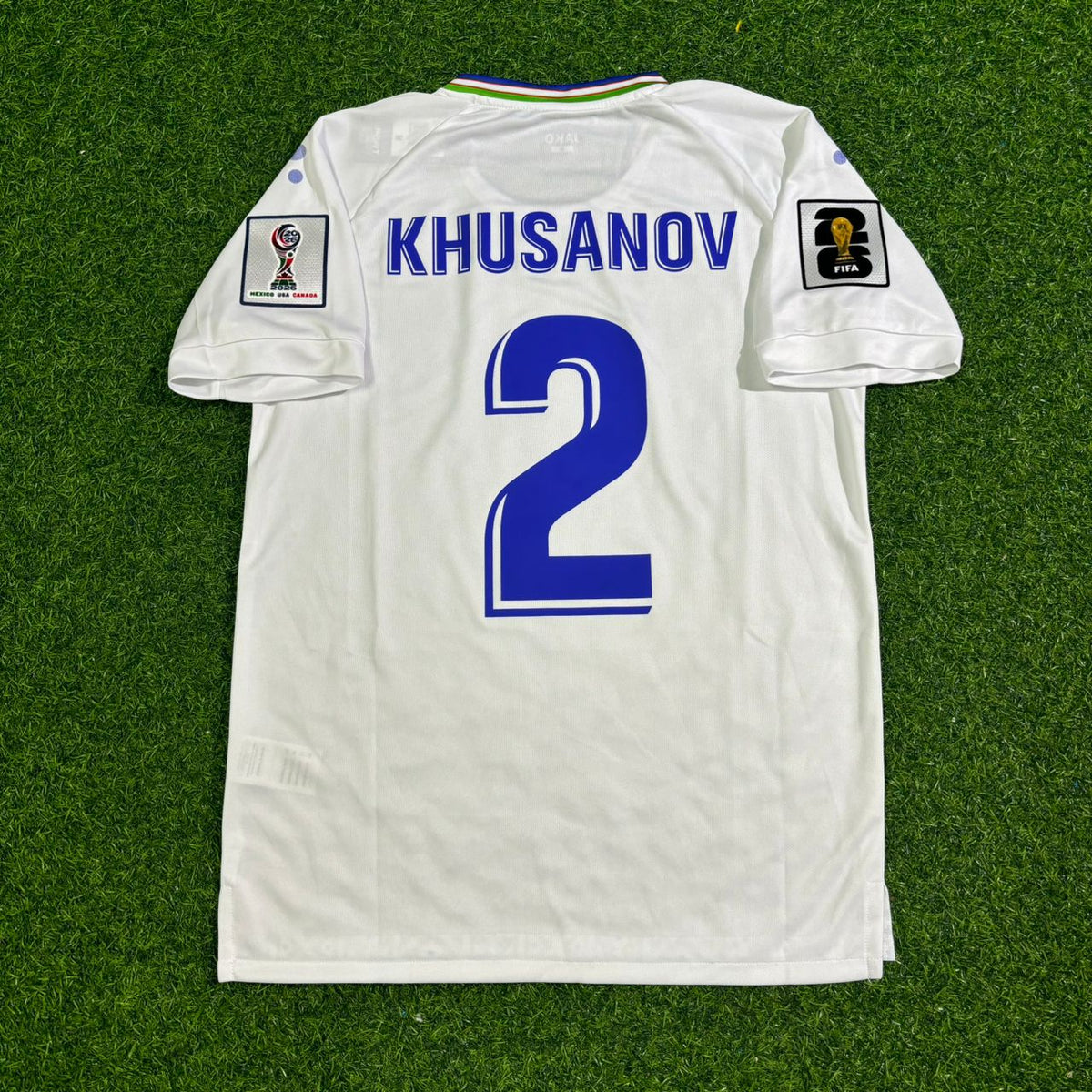 Abdukodir Khusanov Uzbekistan 2026 World Cup Football Jersey – 4