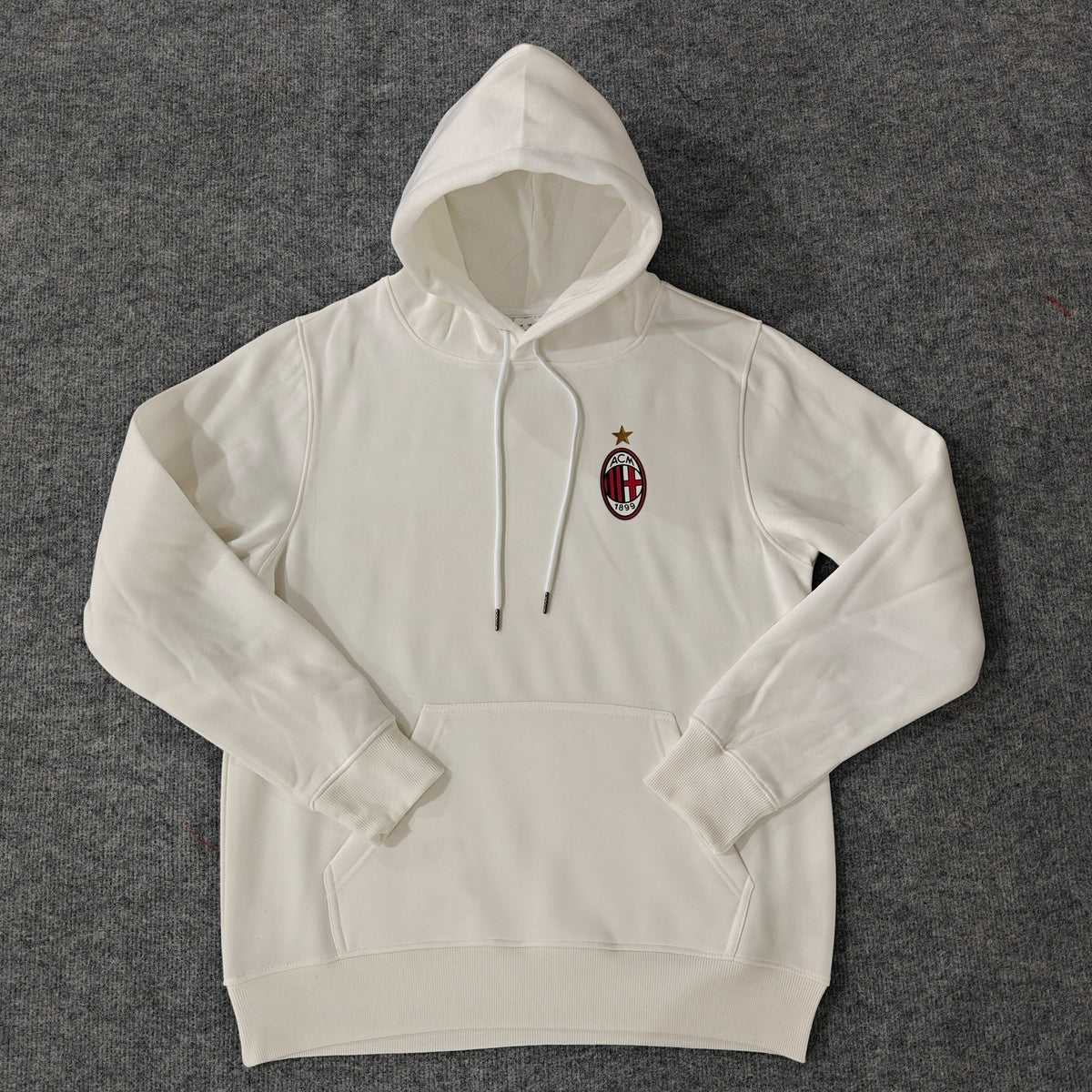Ac Milan - Hoodie Winter Fleece- Football Kapuzenpullover Paradise Edition – Detailed View