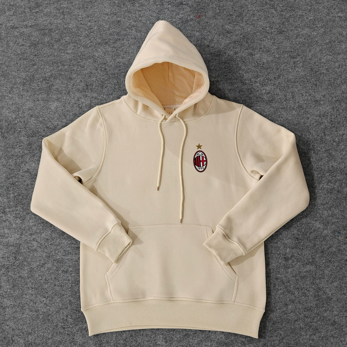 Ac Milan - Hoodie Winter Fleece- Football Kapuzenpullover Paradise Edition – Front View